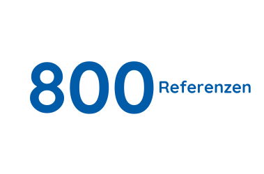 800 références