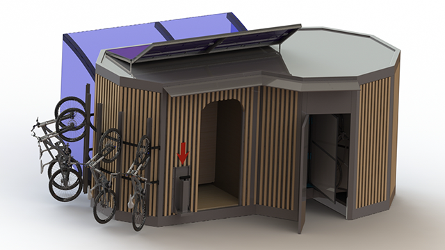 Bike service station Bike service station