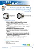 Cartridge bearings GEN : Assembly/disassembly Cartridge bearings GEN: Assembly/disassembly