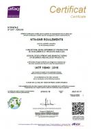 IATF 16949 NTN-SNR Seynod IATF-16949-NTN-SNR-Seynod