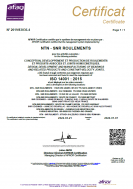 NTN SNR ISO 14001