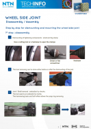 CVJ4 - Mounting and dismounting wheel side joint