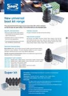  Universal boot kit range CVJ