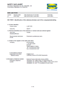 Safety data sheet